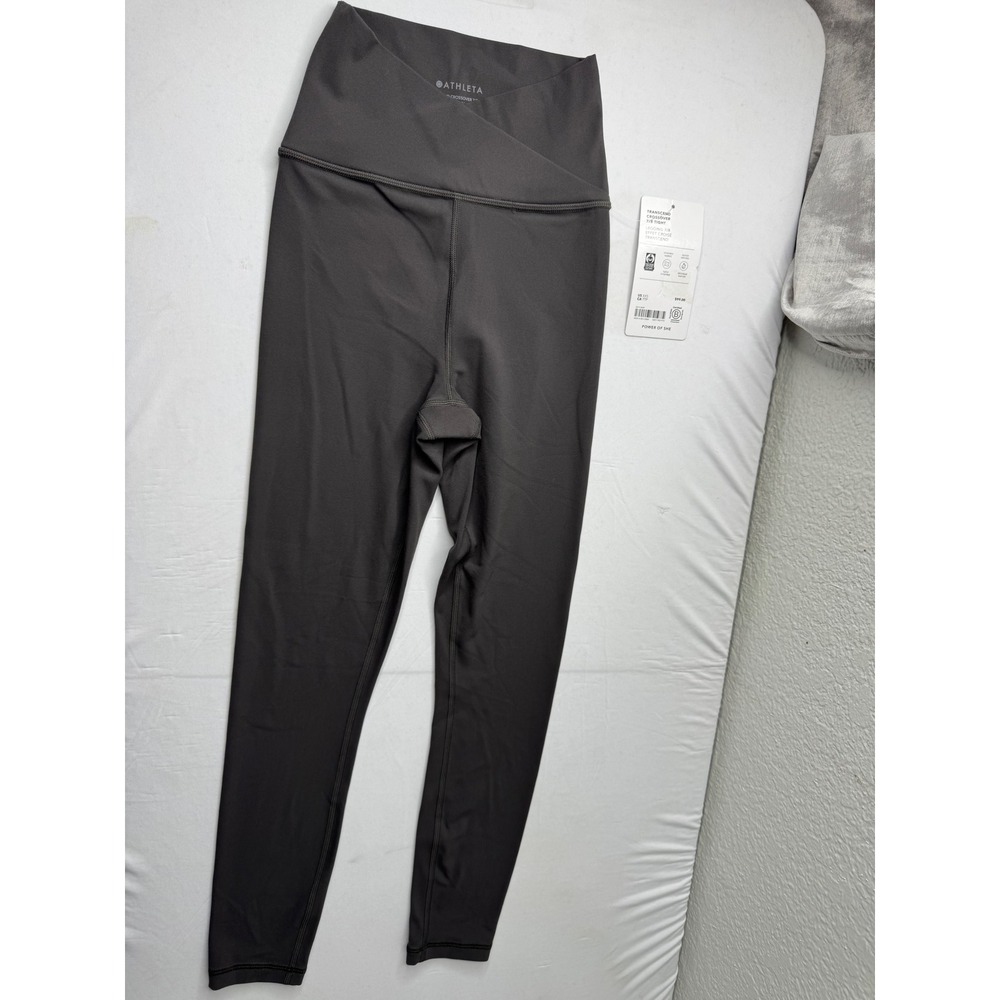 Athleta Transcend Crossover 7/8 Tight Leggings Gray XXS 842514-00-2-0000